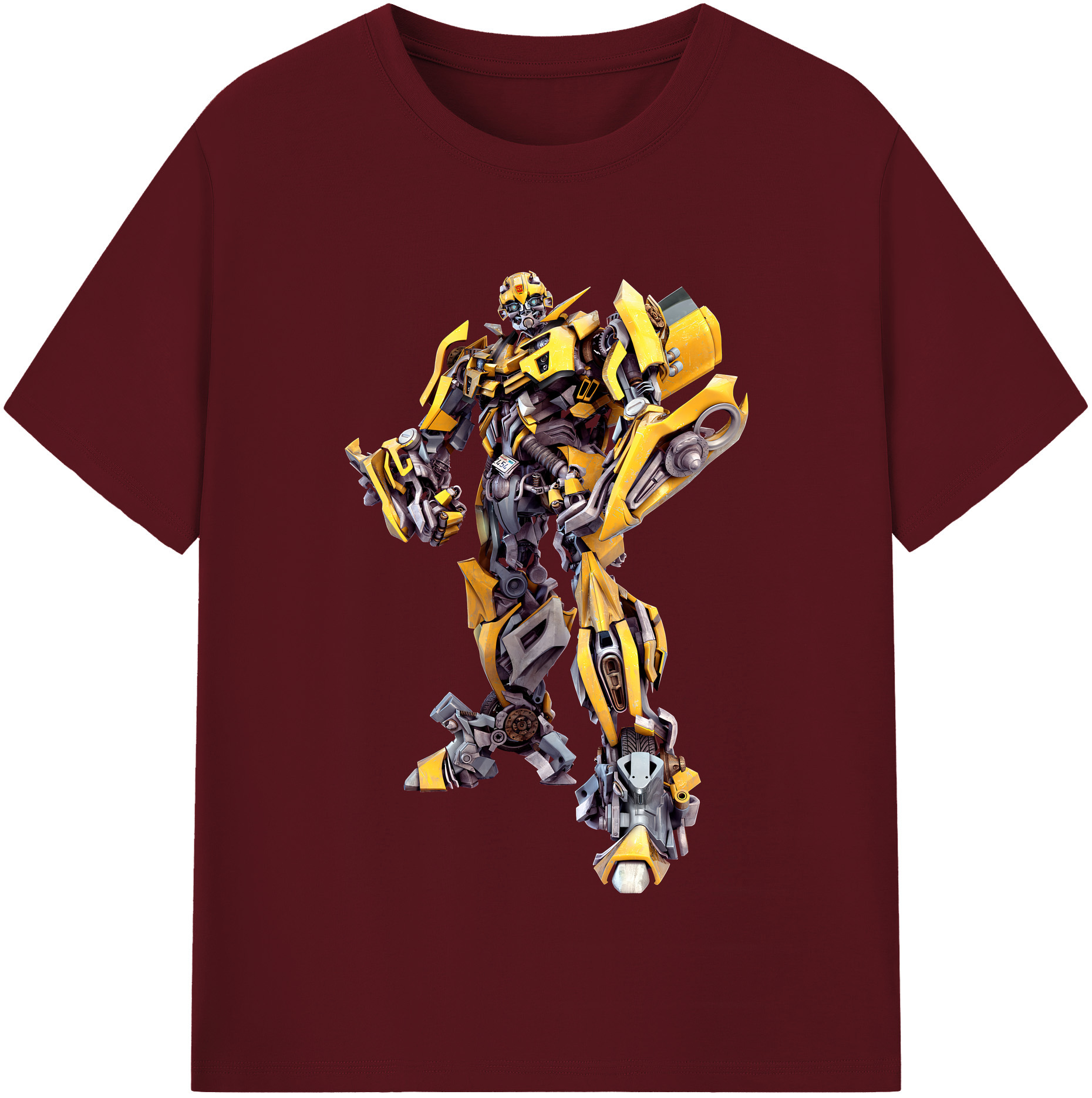 （画像用） Transformers トランスフォーマー 綿100％半袖Tシャツ（フロントプリント）